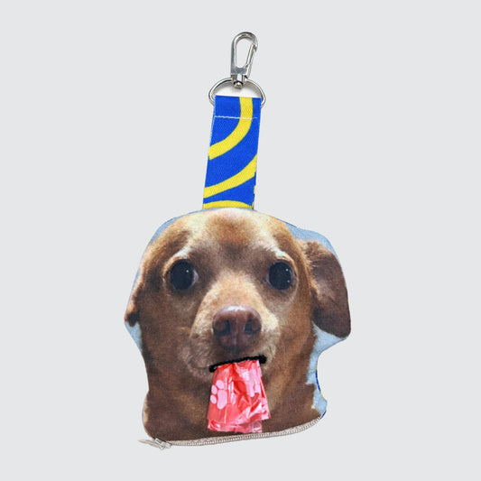 Startled Poop Bag Dispenser